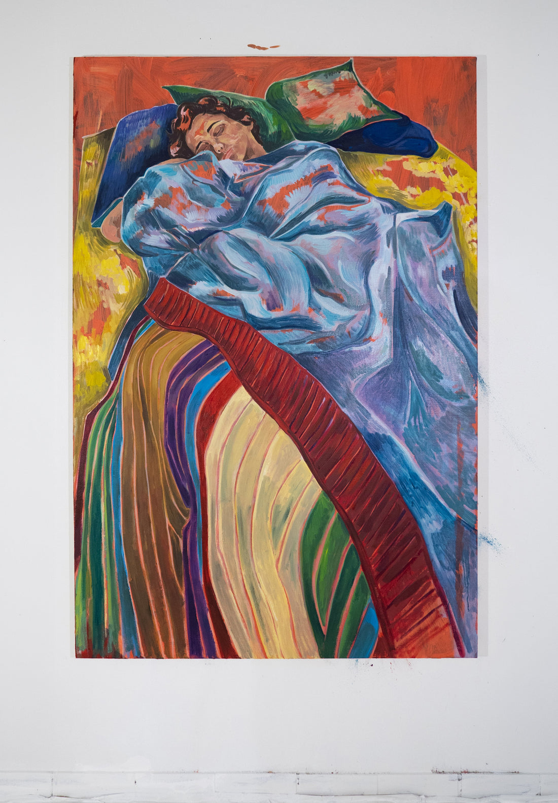Comme tu disais, peinture à l'huile de Matthieu Livrieri